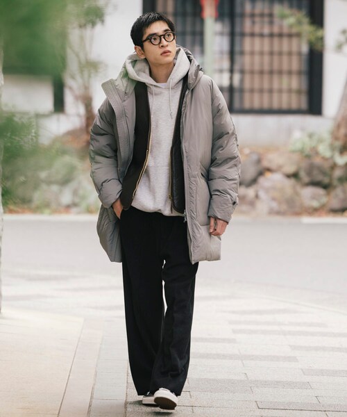 URBAN RESEARCH(アーバンリサーチ)の「DAIWA PIER39 TECH2WAY CADET DOWN PARKA(ダッフルコート・メンズ・BLACK/GRAY・M/L/XL)」の16枚目の写真