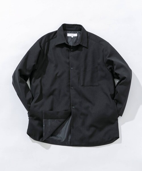 URBAN RESEARCH ROSSO（アーバンリサーチロッソ）の「『XLサイズあり』ヒートパテッドシャツジャケット（その他アウター・メンズ・GRAY/BLACK・M/L/XL）」の10枚目の写真