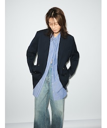 【Htage】バックデザインビッグシルエットジャケット