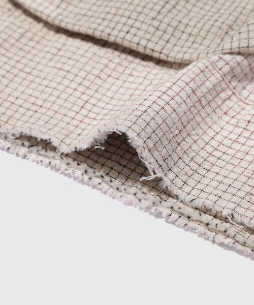 ADAM ET ROPE'(アダムエロペ)の「【FACCIES/ファッチーズ】AGING PIN CHECK SHORT BLOUSON(ブルゾン・メンズ・キナリ・1/2)」の11枚目の写真