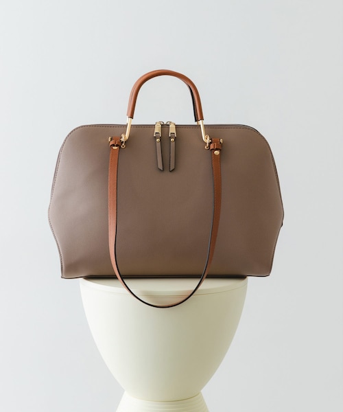 RODE SKO（ロデスコ）の「『インフルエンサーayaさんコラボ』2WAYハンドバッグ（ハンドバッグ・レディース・BLACK/MOCHA/L.BEIGE・One）」の2枚目の写真