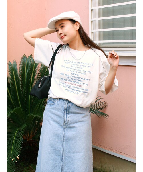 Ungrid（アングリッド）の「リネン混ハンチング（ハンチング/ベレー帽・レディース・オフホワイト/ブラック・F）」の3枚目の写真