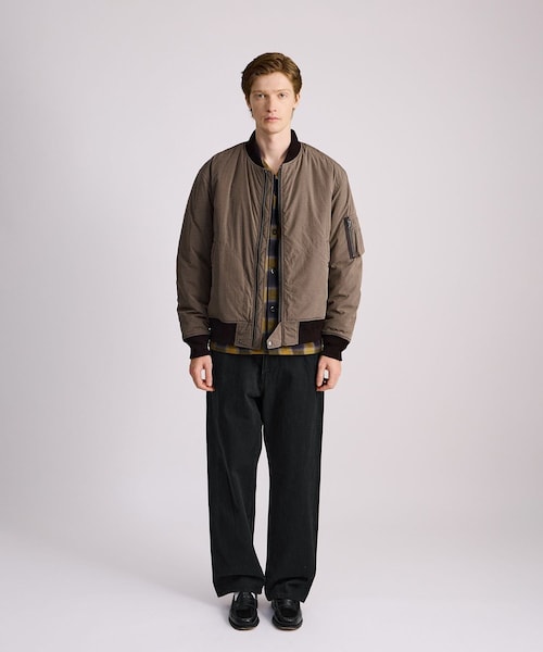 Saturdays NYC(サタデーズ ニューヨークシティ )の「Christo Bomber(ブルゾン・レディース・ブラック/ベージュ・L/M/S/XL)」の22枚目の写真