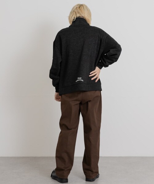 THE GOODLAND MARKET（ザグッドランドマーケット）の「TONY　LA turtle neck fleece SWEAT（スウェット・メンズ・BLK/GRY・M/L）」の13枚目の写真