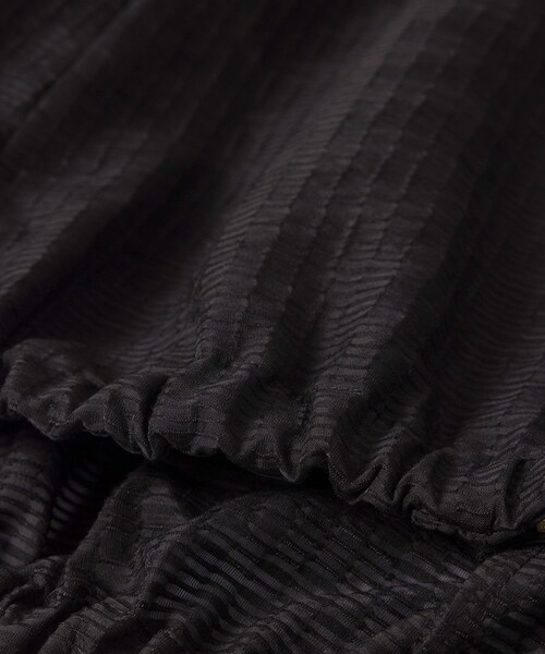 ROPE'（ロペ）の「シアージャガードライトブルゾン（ブルゾン・レディース・ブラック/ベージュ系・F）」の13枚目の写真