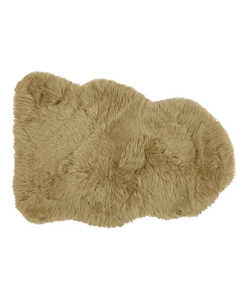 nissen（ニッセン）の「ふわっふわで包み込まれそう！贅沢仕様のムートンミニマット（クッション/クッションカバー・メンズ・ベージュ系/ブラウン系/ホワイト系/グレー系・約60×90cm）」の3枚目の写真
