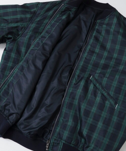 KBF（ケイビーエフ）の「BIGギャザースリーブMA-1（MA-1・レディース・BLACK/IVORY/BLACKWATCH・one）」の13枚目の写真