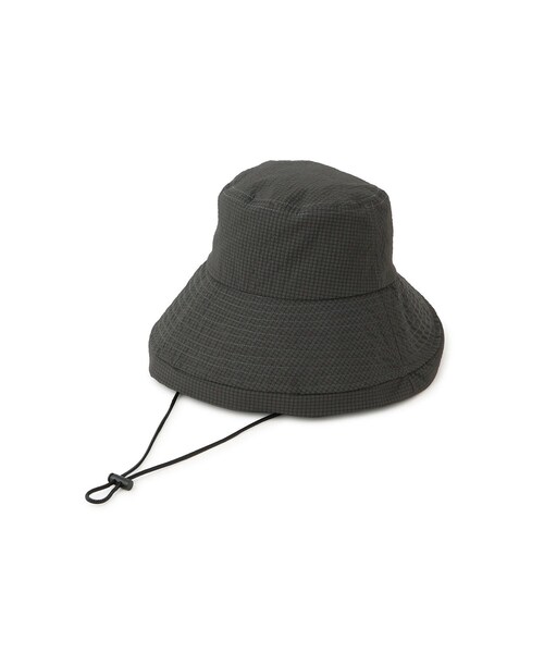 ROPE' PICNIC（ロペピクニック）の「リップストップ撥水ハット/UVカット・撥水・抗菌防臭（ハット・レディース・ブラック系/ホワイト/ベージュ・F）」の2枚目の写真