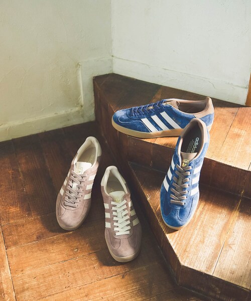 URBAN RESEARCH DOORS（アーバンリサーチドアーズ）の「adidas　EXCLUSIVE GAZELLE INDOOR（スニーカー・メンズ・BROWN/INDIGO・22.5/23/23.5/24/24.5/25）」の19枚目の写真