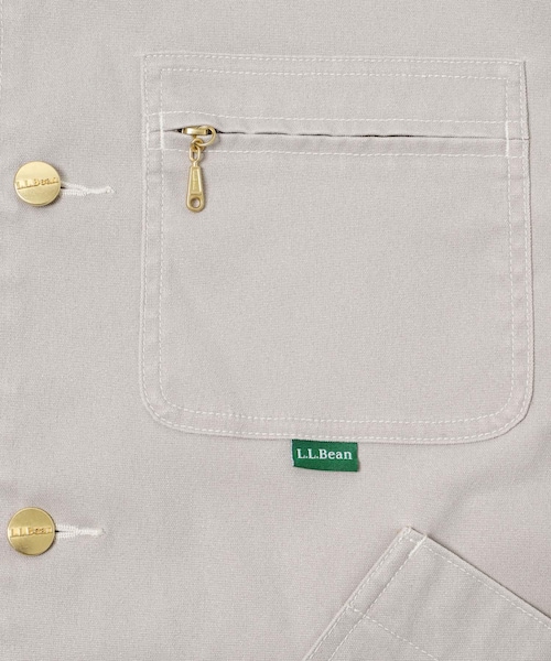 URBAN RESEARCH DOORS（アーバンリサーチドアーズ）の「L.L.Bean JAPAN EDITION　HARBOR FIELD COAT（テーラードジャケット・レディース・NATURAL/FADESADDLE/SALMON/FADEBLUE・M）」の12枚目の写真