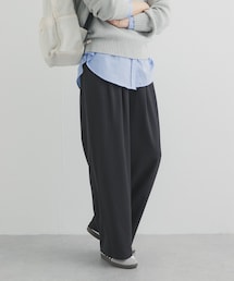 URBAN RESEARCH DOORS | 『仁村紗和さん着用』『UR TECH』完声タックギャザーワイドパンツ(その他パンツ)