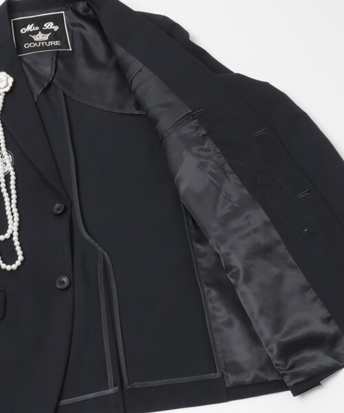 URBAN RESEARCH（アーバンリサーチ）の「MIA BAG　BLAZER PATCH DREAM（テーラードジャケット・レディース・NAVY・Free）」の6枚目の写真