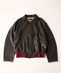 ADAM ET ROPE'（アダムエロペ）の「【ANTHEM A 】CRACK TERRY BLOUSON（ブルゾン）」