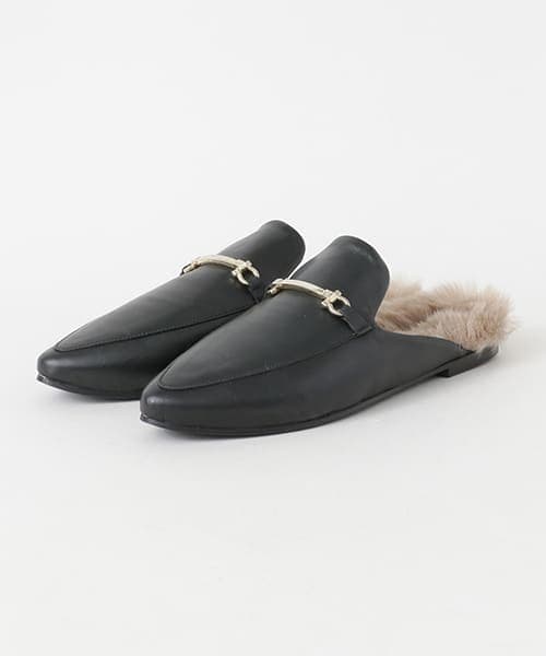 mohi　FUR SLIPPER