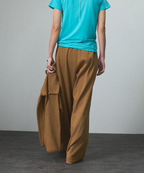 ADAM ET ROPE'（アダムエロペ）の「【Baserange（ベースレンジ）】CAMER PANTS（その他パンツ・レディース・ブラウン・XS）」の8枚目の写真