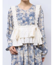 merry jenny | flowerレースリボンビスチェ(キャミソール)