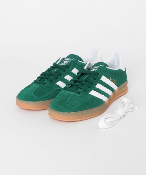 URBAN RESEARCH Sonny Label（アーバンリサーチサニーレーベル）の「adidas　GAZELLE INDOOR（スニーカー・メンズ・グリーン・26/27/28）」の4枚目の写真