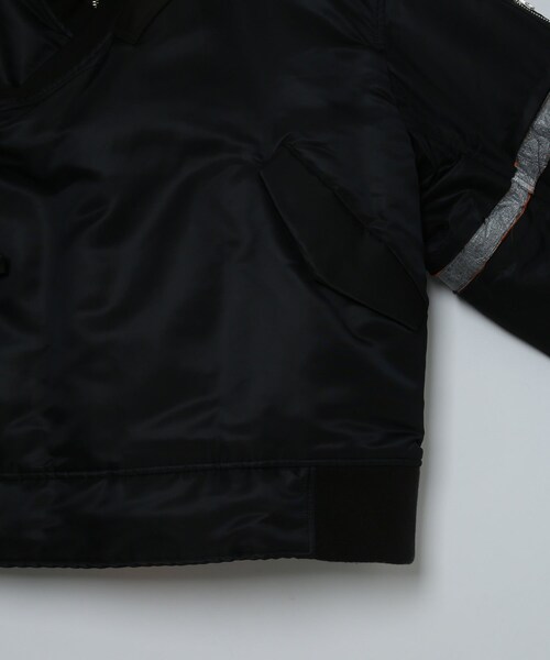 ADAM ET ROPE'（アダムエロペ）の「MENS【TTT_MSW】KIMONO MA-1（MA-1・メンズ・ブラック・L/M）」の7枚目の写真