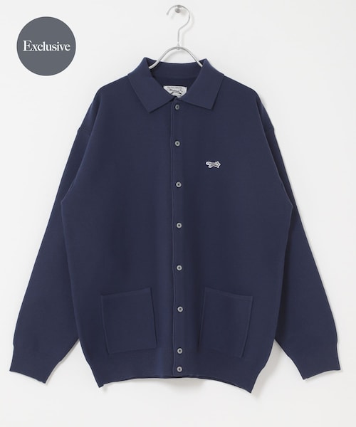 URBAN RESEARCH DOORS(アーバンリサーチドアーズ)の「『別注』PENNEYS×DOORS THE FOX シャツカーディガン(カーディガン/ボレロ・メンズ・ECRU/NAVY/LIMEYELLOW/CHARCOAL・M/L)」の12枚目の写真