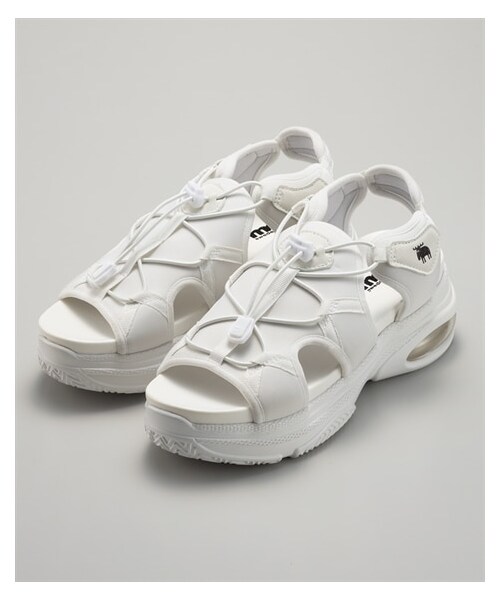 nissen（ニッセン）の「moz　厚底スポーツサンダル（ワイズ３E)（サンダル・メンズ・黒/ホワイト・S=22.5cm/M=23.5cm/L=24.0cm/LL=24.5cm）」の5枚目の写真