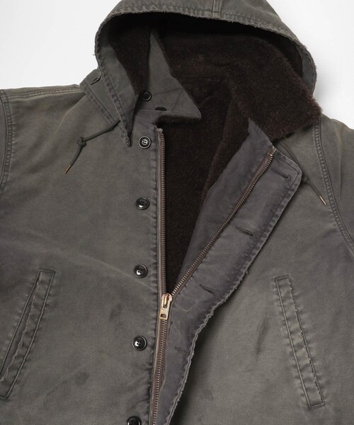 URBAN RESEARCH(アーバンリサーチ)の「A PRESSE Vintage FN Deck Jacket(ミリタリージャケット・メンズ・BLUE・3/4)」の6枚目の写真
