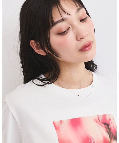 VIS(ビス)の「カラーチェーンネックレス(ネックレス・レディース・ブルー系/ピンク系・F)」の5枚目の写真