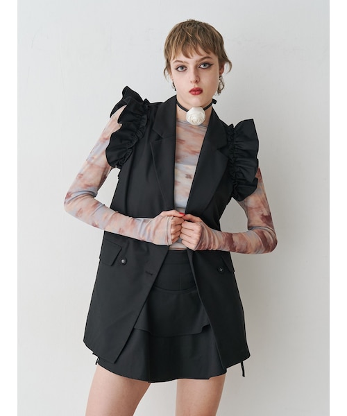 jouetie（ジュエティ）の「フリルジレミニワンピース