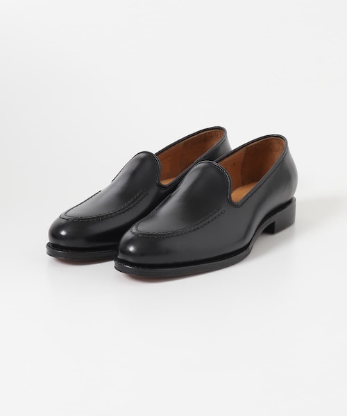 かぐれ（カグレ）の「Jalan Sriwijaya　PLAIN TOE SLIP-ON（ローファー・レディース・BLACK・4/4.5/5）」の2枚目の写真