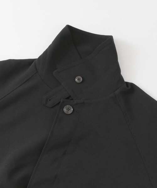 SENSE OF PLACE by URBAN RESEARCH（センスオブプレイスバイアーバンリサーチ）の「『ユニセックス』バルマカーンルーズコート（ステンカラーコート・メンズ・BLACK/BROWN/BLUE・M/L）」の17枚目の写真