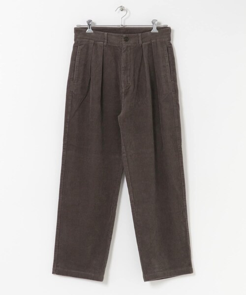 URBAN RESEARCH DOORS（アーバンリサーチドアーズ）の「2タック太畝コーデュロイパンツ（その他パンツ・メンズ・BROWN/CHARCOAL・M/L）」の22枚目の写真