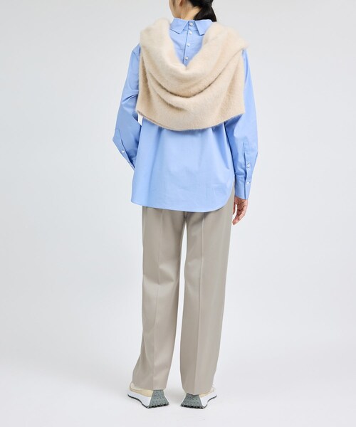 ROPE'（ロペ）の「ウールサテンイージーパンツ【Sサイズフェア対象】（その他パンツ・レディース・ブラック/グレー/ピンク・34/36/38）」の17枚目の写真