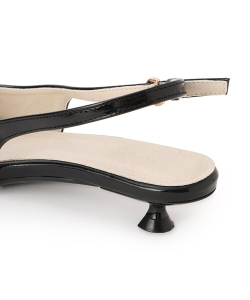 VIS（ビス）の「スリングバックリボンミュール（パンプス・レディース・ブラック/シルバー・L/M/S）」の22枚目の写真