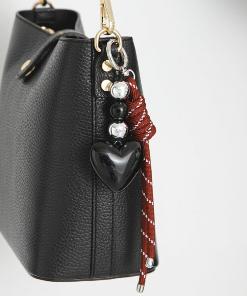 URBAN RESEARCH Sonny Label（アーバンリサーチサニーレーベル）の「ハートコードチャーム（チャーム・レディース・レッド/シルバー/ブラック・one）」の8枚目の写真