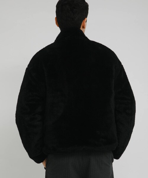URBAN RESEARCH Sonny Label（アーバンリサーチサニーレーベル）の「リバーシブルスタンドブルゾン（ブルゾン・メンズ・ブラック/ネイビー・M/L/XL）」の7枚目の写真