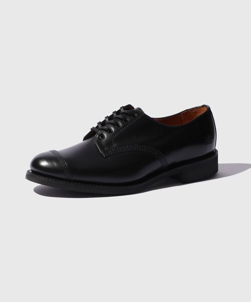 ADAM ET ROPE'（アダムエロペ）の「【SANDERS/サンダース】MILITARY DERBY SHOE（ドレスシューズ・メンズ・ブラック・24.5/25.0/25.5/26.0/26.5/27.0/27.5/28.0）」の10枚目の写真