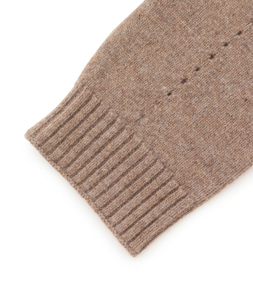 ADAM ET ROPE'（アダムエロペ）の「ilk sable legwarmers（レッグウォーマー・レディース・ベージュ系・F）」の5枚目の写真