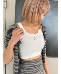 EMODA | コンパクトロゴタンクトップ(タンクトップ)