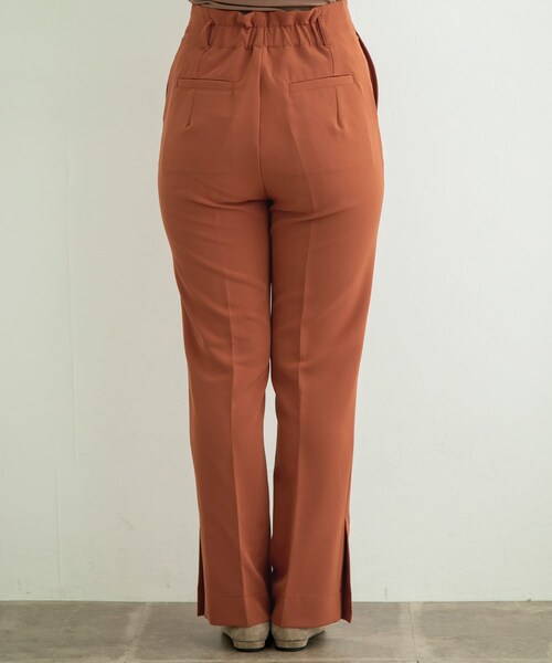 URBAN RESEARCH Sonny Label（アーバンリサーチサニーレーベル）の「センタープレスフレアパンツ（その他パンツ・レディース・オレンジ/オフ/ブラック・36/38）」の22枚目の写真