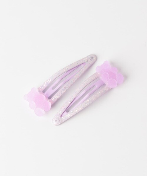 URBAN RESEARCH DOORS(アーバンリサーチドアーズ)の「MILK x SODA SUGA BEAR HAIR CLIP(KIDS)(その他雑貨・キッズ・BLUE/PURPLE/YELLOW・One)」の2枚目の写真