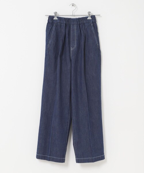 URBAN RESEARCH DOORS（アーバンリサーチドアーズ）の「FORK&SPOON　綿麻デニムパンツ（デニムパンツ・レディース・ONEWASH/USED・1/2）」の11枚目の写真