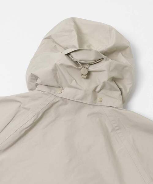 THE GOODLAND MARKET（ザグッドランドマーケット）の「AIGLE　ゴアテックス 2レイヤー ショートトレンチコート（ステンカラーコート・レディース・CASHMERE/NOIR・36/38）」の12枚目の写真