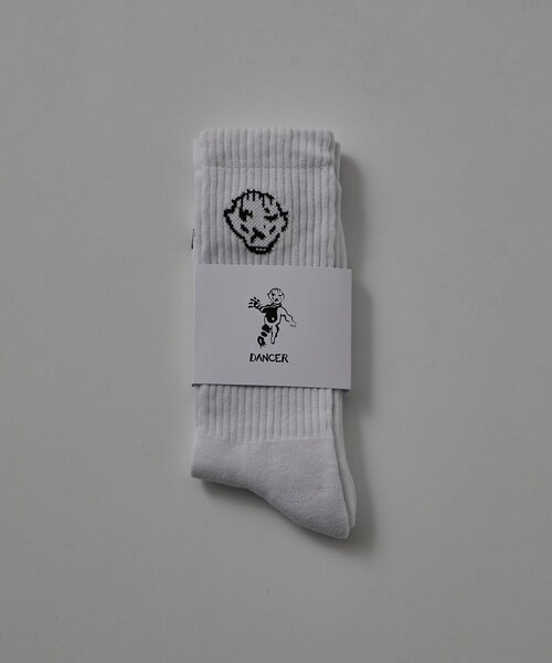 ADAM ET ROPE'（アダムエロペ）の「【DANCER】DANCE SOCKS（ソックス/靴下・レディース・ブラック/ホワイト・F）」の3枚目の写真