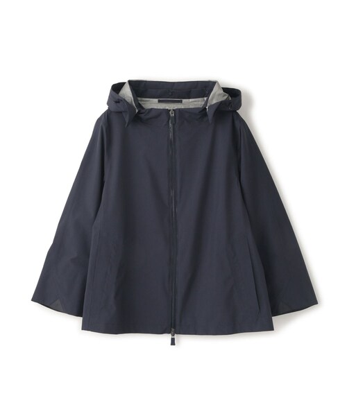 ROPE'（ロペ）の「【WEB限定/一部店舗限定】【HERNO(ヘルノ)】ゴアテックス パックライトシェル フーデットブルゾン（マウンテンパーカー・レディース・グレー/ネイビー・M/S）」の10枚目の写真