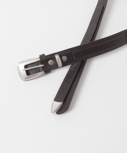URBAN RESEARCH(アーバンリサーチ)の「LEMAIRE MINIMAL WESTERN BELT(ベルト・メンズ・BLK BK999/D BR BR449・95/90)」の12枚目の写真