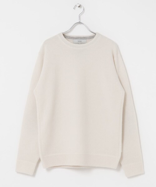 URBAN RESEARCH ROSSO（アーバンリサーチロッソ）の「『XLサイズあり』ハミルトンラムズウールエルボーパッチニット（ニット/セーター・メンズ・BLACK/BEIGE/GREIGE/NAVY/BLUE/WHITE/CHARCOAL・S/M/L/XL）」の16枚目の写真