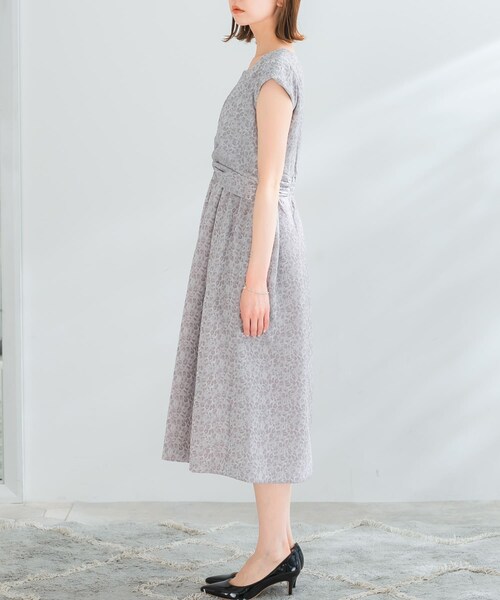 URBAN RESEARCH ROSSO（アーバンリサーチロッソ）の「『別注』Chaco×ROSSO　ジャガード2WAYドレス（ワンピース・レディース・mocha/blue・FREE）」の10枚目の写真