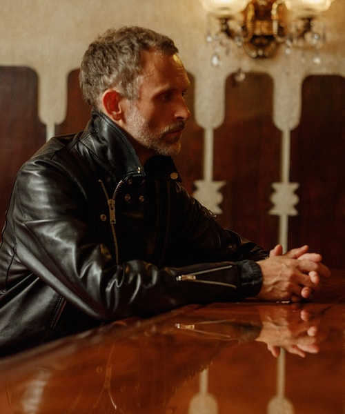 ADAM ET ROPE'（アダムエロペ）の「【James Grose 別注】MANILA JK SHEEP BLACK（ライダースジャケット・メンズ・ブラック・L/M/XL）」の11枚目の写真