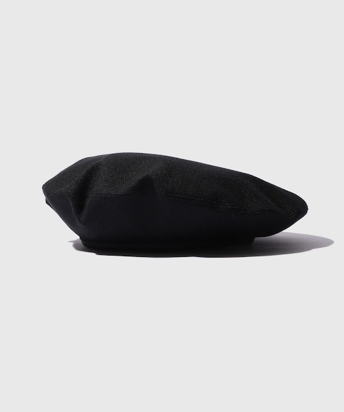 ADAM ET ROPE'（アダムエロペ）の「【NEEDLES/ニードルス】Beret - Linen Nylon Oxford（ハンチング/ベレー帽・メンズ・ブラック・L）」の3枚目の写真