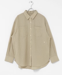 URBAN RESEARCH Sonny Label | ドビーチェックアシメシャツ(シャツ/ブラウス)