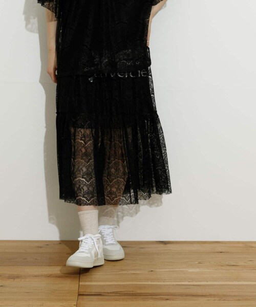 THE GOODLAND MARKET(ザグッドランドマーケット)の「SREU Layered Lace Skirt(スカート・レディース・WHITE1/WHITE2/BLACK1/BLACK2・M)」の11枚目の写真